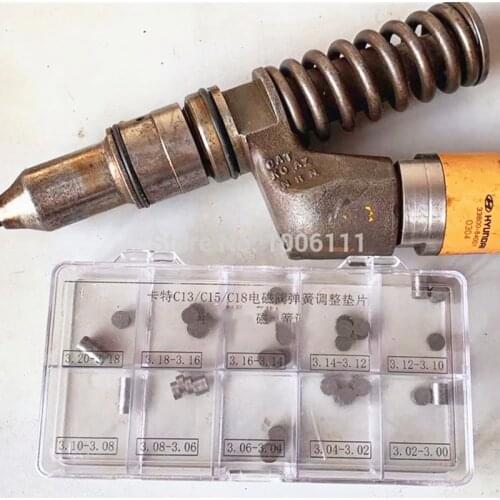 FOR CAT C13 C15 C18 3512 EUI EUP Injector Solenoid Valve Spring Force Adjusting Gaskets Washer 2.80-3.20mm