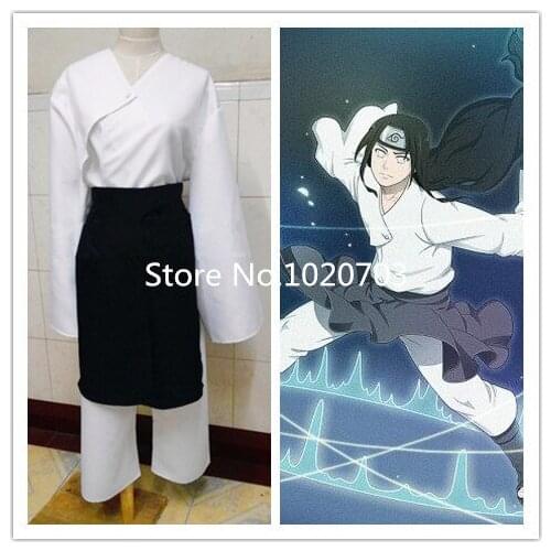 Naruto Neji Hyuga Cosplay Costume