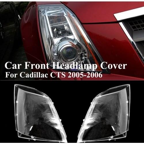 Car Front Headlight Cover, for Cadillac CTS 2005-2006 Waterproof Headlight Shell Cover