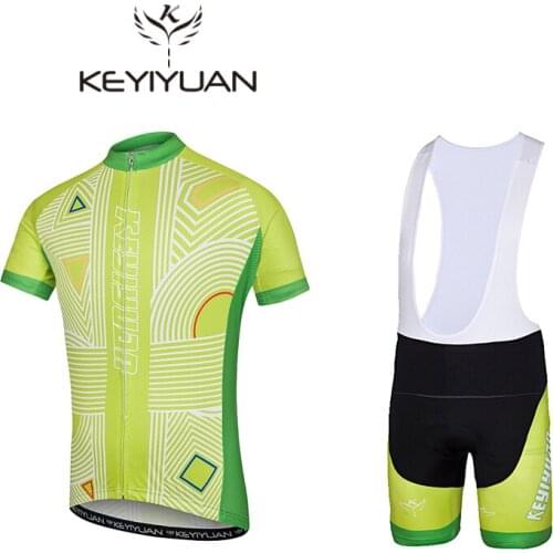 2018 KEYIYUAN new professional team autumn and winter short sleeved cycling sportswear mountain bike clothing breathable body