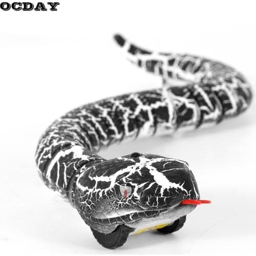 OCDAY RC Remote Control Snake And Egg Rattlesnake Animal Trick Terrifying Mischief Toys for Children Funny Novelty Gift New Hot