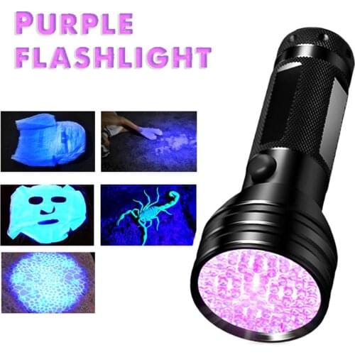 Portable 51 LEDs UV Light Detection Torch Lamp Pet Urine Checker Flashlight Torch Lamp Pet Urine Checker Flashlight Torch Lamp P