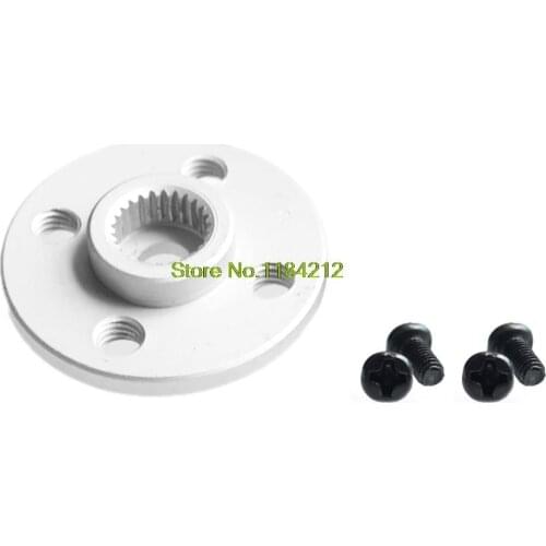 Aluminum Metal 25T Servo Arm Round type Disc Matal Horns For MG995 MG996 ACE Robot