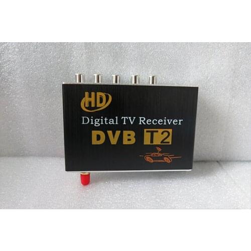 Dvb-t2 set-top box car set-top box digital tv box suitable for russia thailand car tuner dvb-t tv receiver