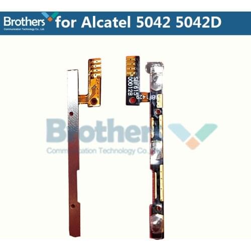 For Alcatel One Touch POP 2 5042 Power Flex Cable On Off Flex Cable For Alcatel OT5042 5042D Power Button Flex Phone Replacement