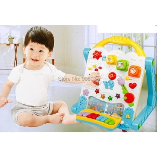 Hot Sale baby toys electric Multifunctional learning table drawing board Walkers learning & education toys for kids