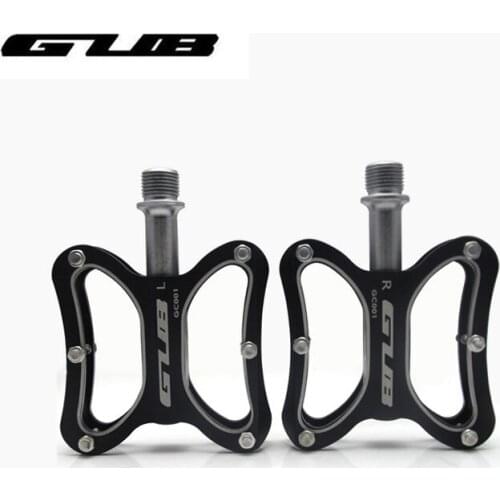 GUB MTB Mountain Road Bike Pedals with DU+Bearing Anti-slip Aluminum Alloy Bicycle Pedals Ultralight Cycling Pedals Riding Parts