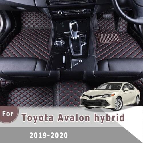 RHD Carpets For Toyota Avalon hybrid 2019 2020 Car Floor Mats Auto Interior Styling Waterproof Custom Covers Protect Rugs