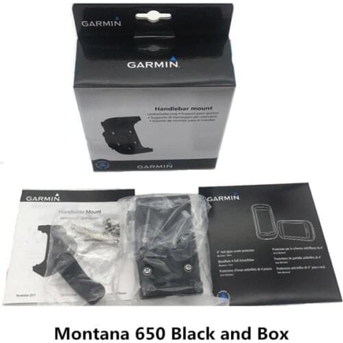 Garmin Montana 650 bicycle bracket heavy machine / motorcycle handlebar bracket brand new original black with box