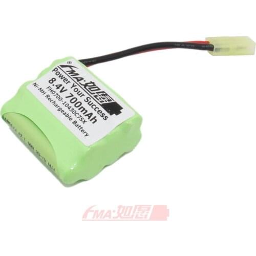 FMA Battery for Model Toy Racking Car Helicopter Ni-MH 8.4V 700mAh w/EHR AAA7SXN