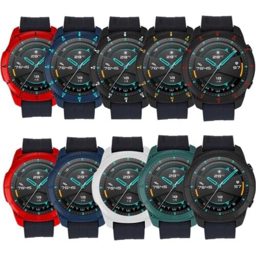 2021 New Case for huawei-Watch GT2 46mm Colorful Smart Watches Cover TPU Shell GT 2 46mm Protector SIKAI Sport Accessories