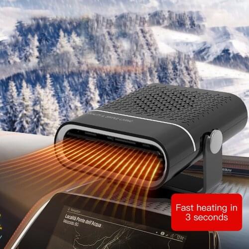 Car Heater Windshield Car Interior Heater Cooling Accessories Fan Window Dryer Cooler Winter Multi-Color Adjustable Defroster