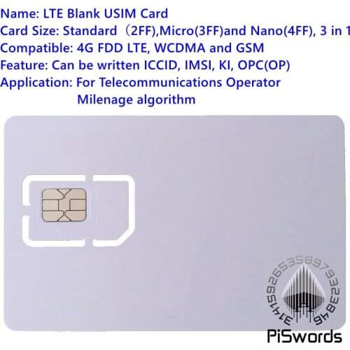 Piswords SIM Card