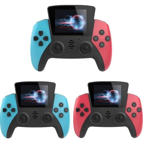 Portable 2.8 Inch Mini Game Console Handheld 16 Bit 1000 Video Pocket Player Handheld Game Player Support for 10 Emulators