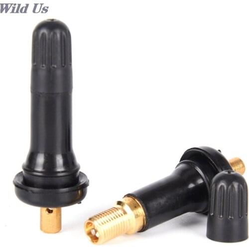 1Pcs Tire Pressure Monitoring System Anti-explosion Snap In Tire Valve Stems Snap In Tire Valve Stems Sensor Valve Stem Black