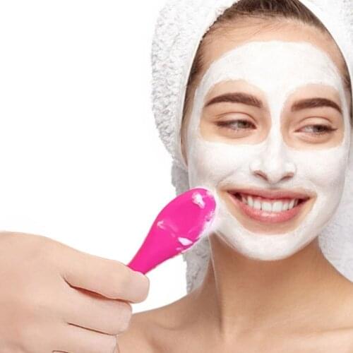 1Pc Silicone Face Care Clean Brush Exfoliator Blackhead Removal Soft Handheld Facial Cleansing Massager Brush Makeup Tool