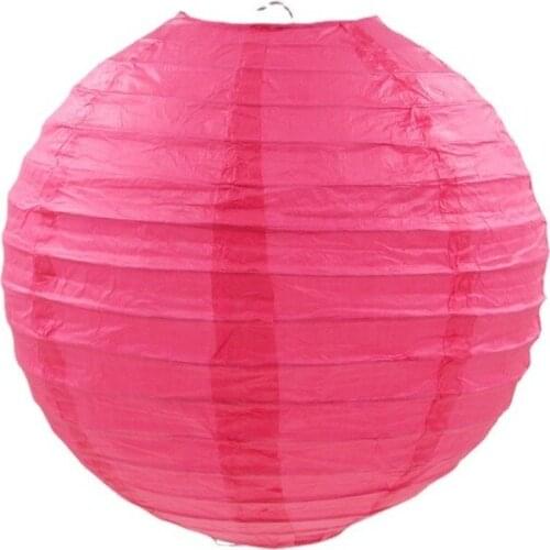 1pc 8Inch 20cm Chinese Round Paper Ball Lampion Hanging Color Wedding Christmas Decoration Paper Lanterns Lampshade Party Decor