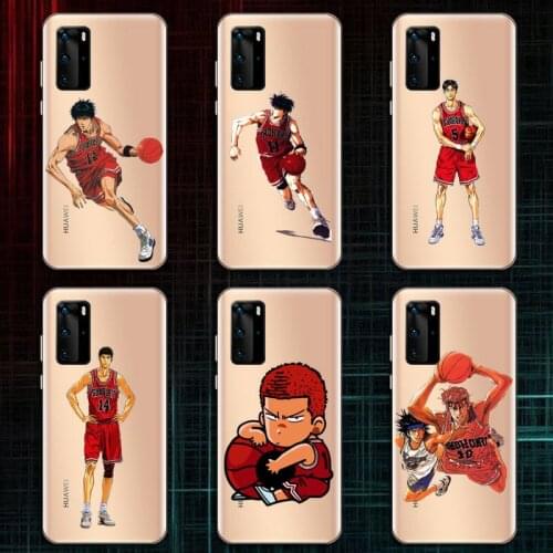 Slam dunk anime manga Phone Case Transparent for Huawei P20 P30 P40 lite pro P smart 2019 honor 8x 10i