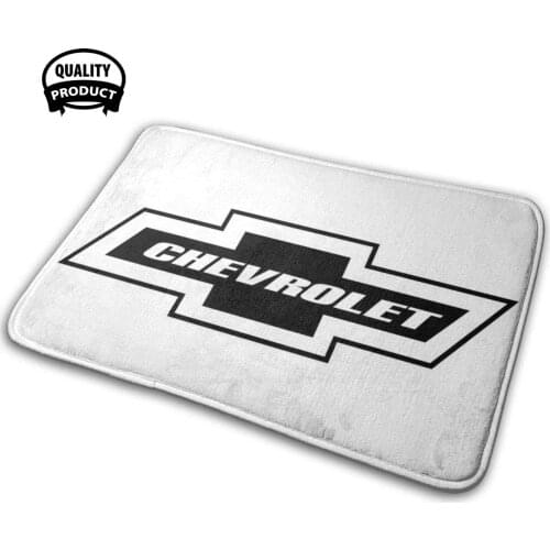 Chevrolet Black Badge Soft House Family Anti-Slip Mat Rug Carpet Chevrolet Chevy Impala Corvette Beautiful Air Detroit Muscle