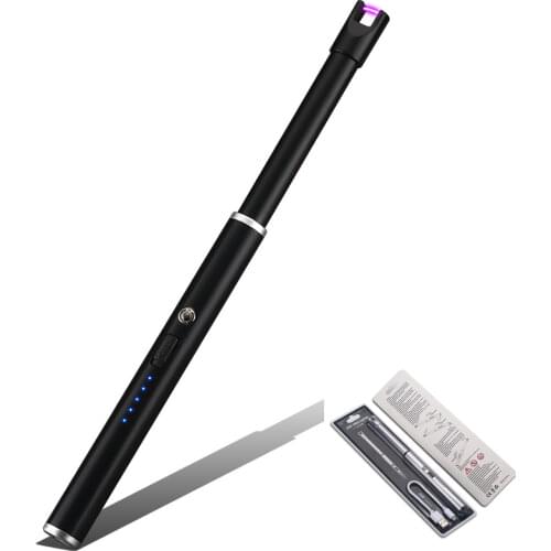 Electrical Kitchen Lighters Windproof Rechargeable Candle Lighter Plasma Arc BBQ Lighters Kitchen Gadgets Outdoors