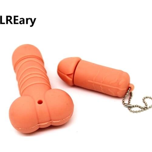 Hot men genital Pendrive 128MB 4GB USB Flash Drive 8GB 16GB 32GB Pen Drive 64GB U Disk memory stick funny Penis/Condom/sperm