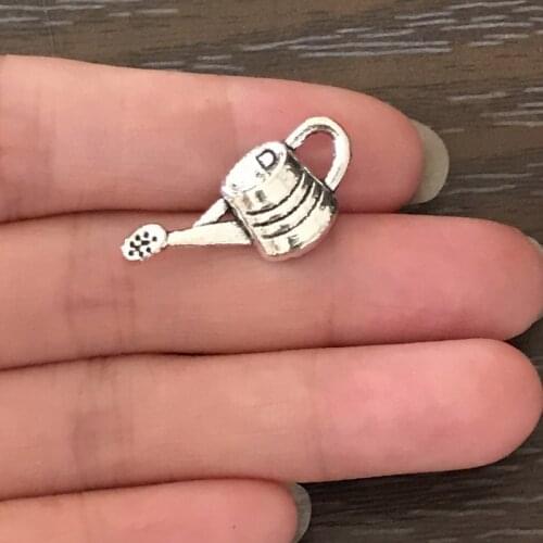 20PCS Jewelry Making Findings Charm Watering can Charms Zinc Alloy Garden Pendant Charm for Bracelet Necklace Earrings Gifts