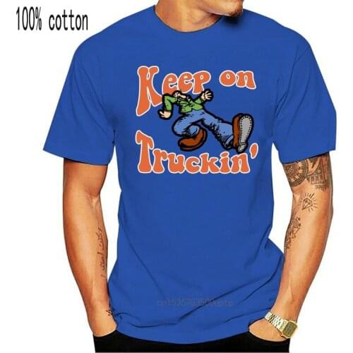 T shirt Keep on Truckin vintage reprint concert Tee Shirt Size S-XXL