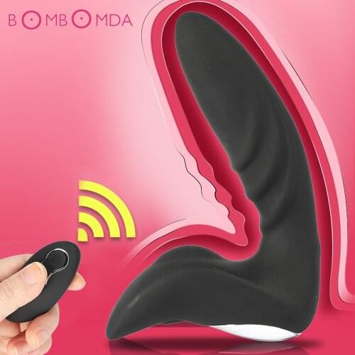 Prostate Massager Anal Vibrator Butt Plug Sex Toys for Adults Men Remote Control Anus Stimulator Anal Plug Male Masturbator