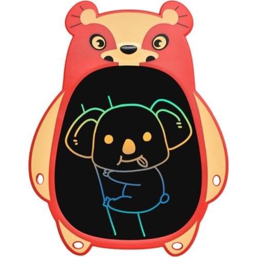 M7DF 8.5'' Cartoon Animals LCD Tablet Doodle Board Handwriting Graffiti Tablet Gift for Kids and Adults at Home School&Office