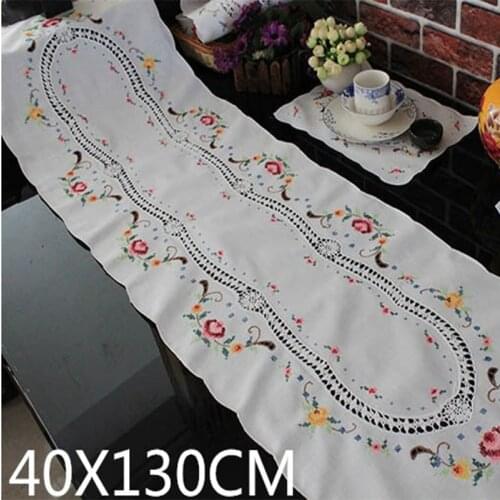 Hot Cotton Embroidery table place mat pad cloth pot cup holder Pan coaster Christmas drink placemat mug dining tea doily kitchen