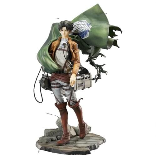 Pre-Sale Attack On Titan Levi Ackerman Anime Characters Figure Collectible Model Toys Desktop Ornaments Pvc Model Cartoon Toys