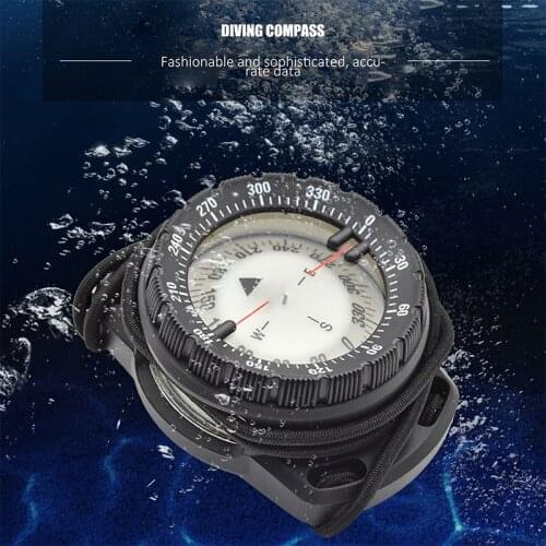 Professional New 50m Watch Balanced Waterproof Compass Underwater Compass Diving Scuba Compass Compass Luminous High Quality
