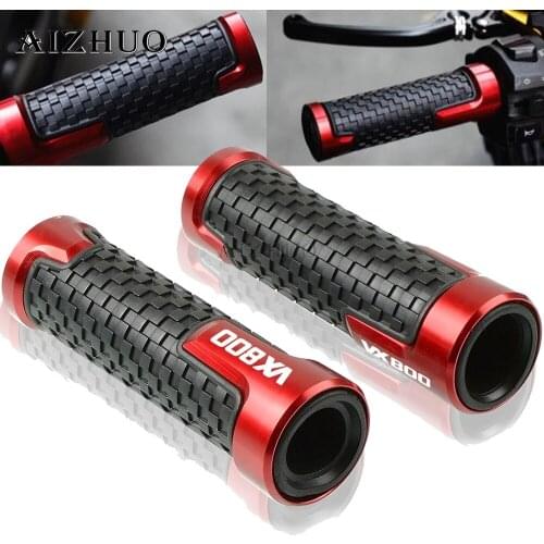 7/8"22mm Motorcycle Accessories Handlebar Grips Handle Bar Hand Bar Motorbike For Suzuki VX800 VS51B VX 800 1990-1996 1995 1994