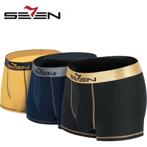 Мужские хлопковые трусы Seven7 China At AliExpress