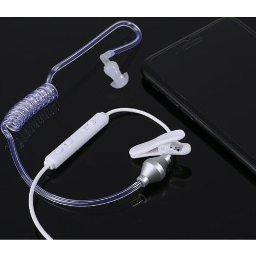 Single Earpiece Intelligent Multifunction Headphone Anti Radiation Single Ear Hook Stereo Earphone 3.5mm Plug