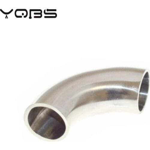 1/2"-4-1/4" Stainless Steel 304 OD Elbow 90 Degree Sanitary Welding Elbow Pipe Connection Fittings polishing Food grade