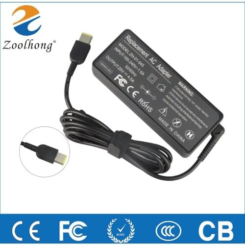 20V 4.5A 90W PIN Type Laptop Power Adapter Charger for Lenovo X1 Carbon T440 E431 X230S X240S S3 S5 G400 G405 G500 G500S G505