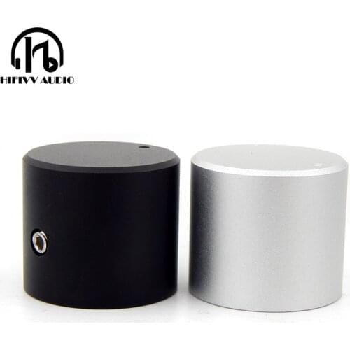 Aluminum Volume knob for power amplifier 1pcs Diameter 25mm Height 22mm amplifier Potentiometer knob