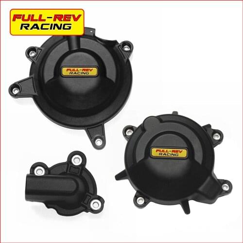 For KAWASAKI NINJA 400 2017-2018 Motorcycles Full Rev Racing Engine cover Protector set Engine Protection Crash guard