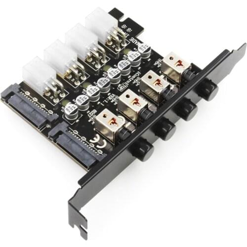 JEYI iControl-8 more 4 hard disk hard control system intelligent control hard disk management system HDD SSD power switch four