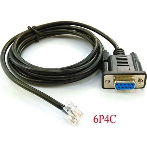 DB9 RS232 to RJ12 for APC AP7800 AP7900 RS232 console cable 940-0144A