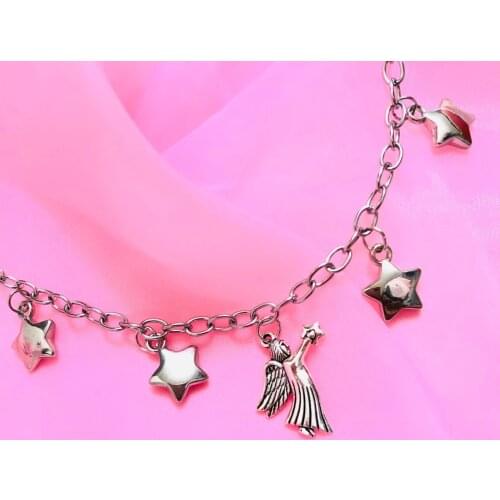 Fashion Punk Star Necklace Charms Vintage Hip Hop Jewelry For Women Harajuku Gothic Choker Chains Accessories