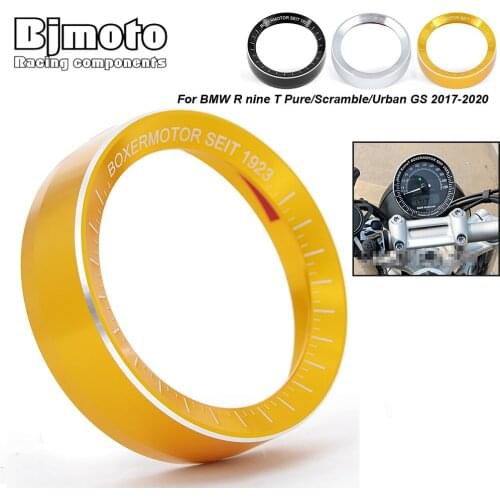 Motorcycle Speedometer Instrument Gauge Meter Ring Odometer Shell Rings for BMW R nineT RnineT Pure/Scramble/Urban GS 2017-2020