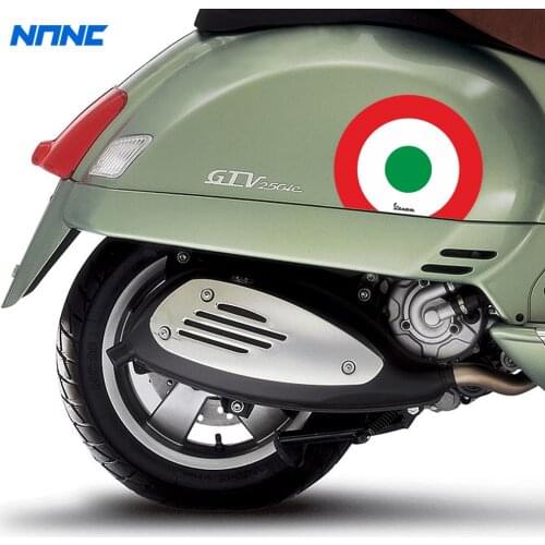Motorcycle Decal Italy Flag Stickers Case for PIAGGIO VESPA GTS GTV LX LXV SPRINT