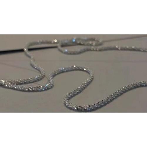 Shiny Starry Short Choker Necklace for Women Thin Chain On The Neck Minimalist Pendant Necklace Jewelry Chocker Collar