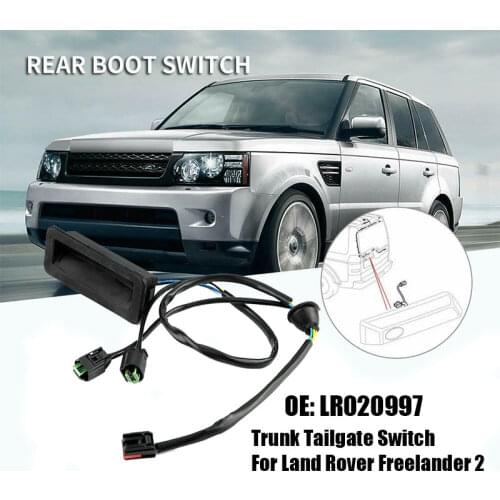 OE LR020997 Trunk Tailgate Lock Release Switch for Land Rover Freelander 2 Car Back Release Handle Repair Switches