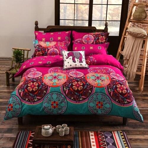 Boho bedding set Boho decor boho decoration Bohemian decor Bohemian bedding set Boho sheets Ethnic bedding set queen king size