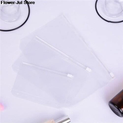 1 Pcs A5/A6/A7 Transparent File Storage Bag Zipper File Holder Document Organizer Pencil Case School Office Supplies