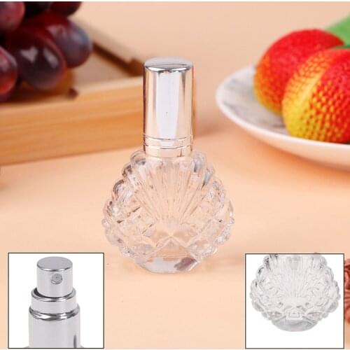1 Pcs 15ml Transparent Empty Glass Perfume Bottle Atomizer Evaporator Can Be Filled With Spray Perfume Travel Portable