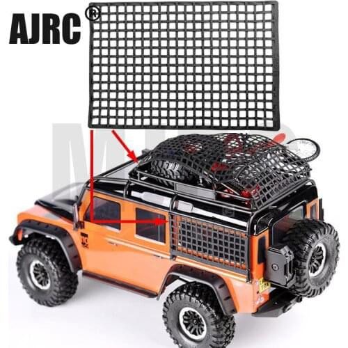 Rubber Luggage Net Window Decoration for RC Crawler Axial SCX10 90046 RC4WD D90 Wraith RR10 D90 Traxxas TRX4 Slash UDR 90035
